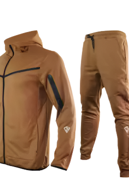 Burnt orange tracksuit