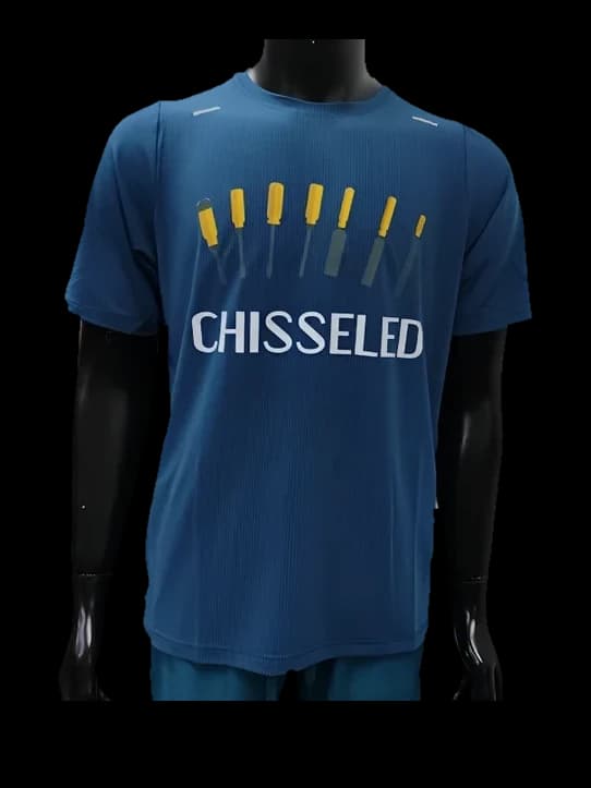 CHISSELED Chisel Tee in Cobalt