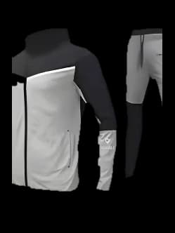 Tech Fleece Set in Heather Grey